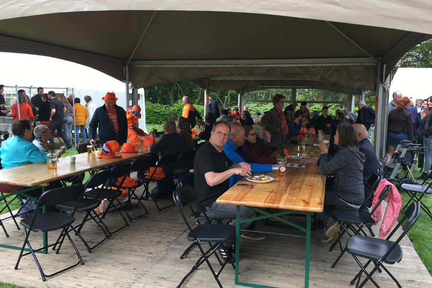 Koningsdag tent Koningsdag tent
